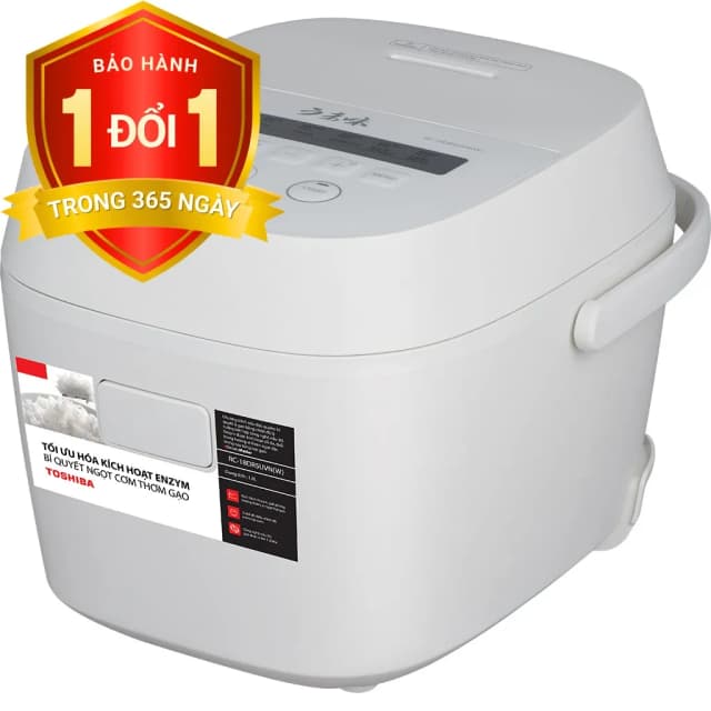 So sánh giá Nồi cơm điện tử Toshiba 1.8 lít RC-18DR5UVN(H) rẻ nhất? - Ảnh 9