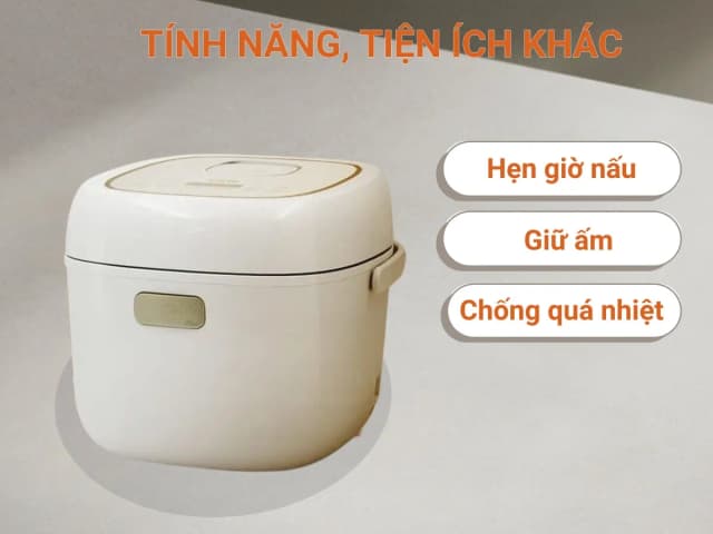 So sánh giá Nồi cơm điện tử Unie 1.8 lít URC818P rẻ nhất? - Ảnh 18