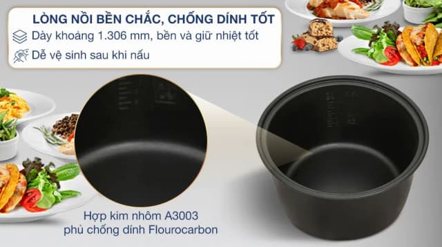 So sánh giá Nồi cơm nắp gài Cuckoo 2.52 lít CR-1415 rẻ nhất? - Ảnh 11