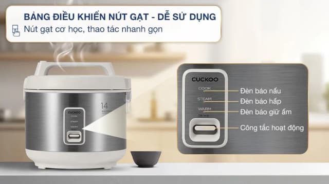 So sánh giá Nồi cơm nắp gài Cuckoo 2.52 lít CR-1415 rẻ nhất? - Ảnh 8