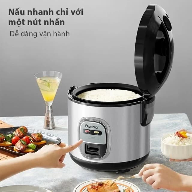 So sánh giá Nồi cơm nắp gài Gaabor 1.0 lít RC20M-YE01A rẻ nhất? - Ảnh 6
