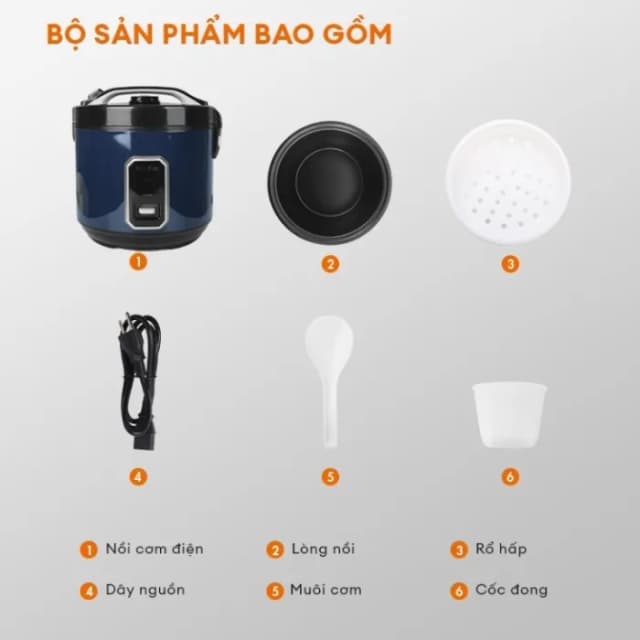 So sánh giá Nồi cơm nắp gài Gaabor 2.2 lít RC50M-BE01A rẻ nhất? - Ảnh 11