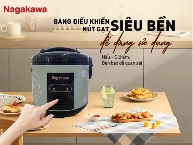 So sánh giá Nồi cơm nắp gài Nagakawa 1.8 lít NRC3823 rẻ nhất? - Ảnh 14