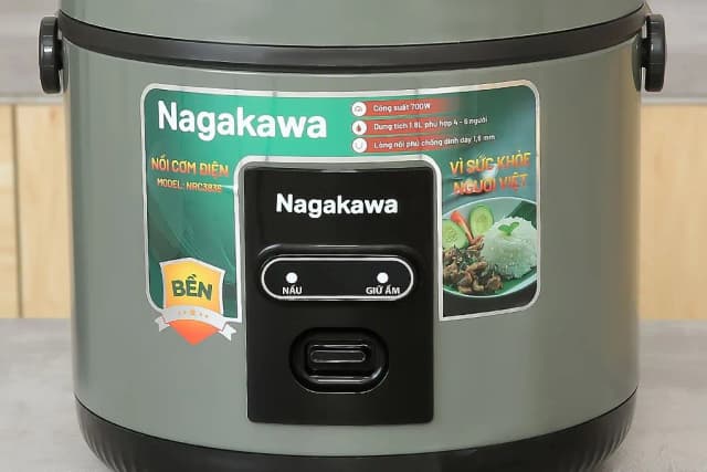 Top 1 so sánh giá Nồi cơm nắp gài Nagakawa 1.8 lít NRC3836 - Tìm sản phẩm giá rẻ nhất - Ảnh 7