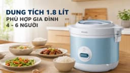 So sánh giá Nồi cơm nắp gài Philips 1.8 lít HD3008/32 - Tìm sản phẩm giá rẻ nhất - Ảnh 2