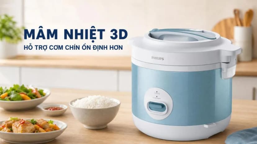 So sánh giá Nồi cơm nắp gài Philips 1.8 lít HD3008/32 - Tìm sản phẩm giá rẻ nhất - Ảnh 3