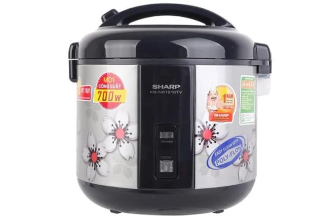 So sánh giá Nồi cơm nắp gài Sharp 1.8 lít KS-PR18ETV-VA rẻ nhất? - Ảnh 12