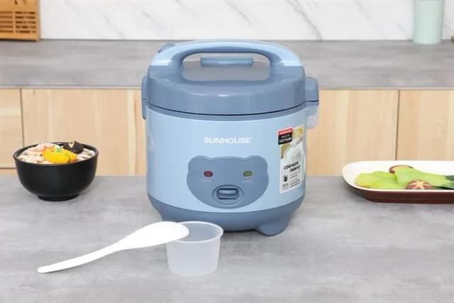 Nồi cơm nắp gài Sunhouse 1.2 lít SHD8214 - Ảnh 10