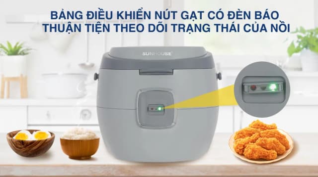 So sánh giá Nồi cơm nắp gài Sunhouse 1.8 lít SHD8663G rẻ nhất? - Ảnh 8