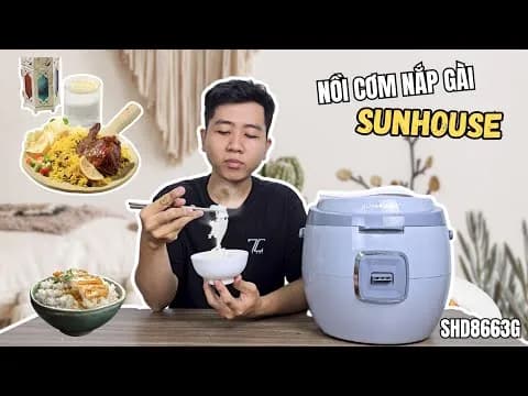 So sánh giá Nồi cơm nắp gài Sunhouse 1.8 lít SHD8663G rẻ nhất? - Ảnh 10