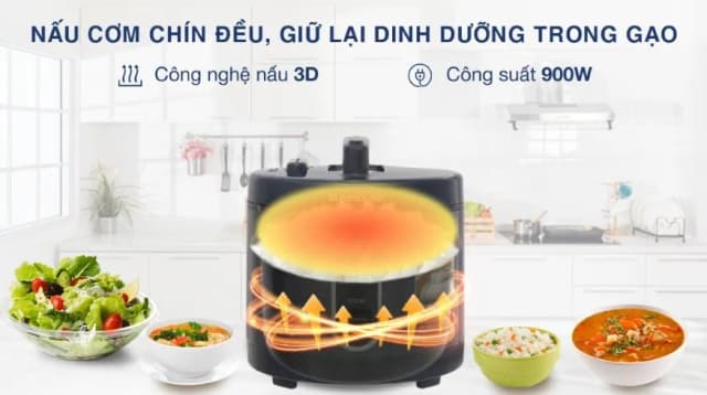 So sánh giá Nồi cơm nắp gài Sunhouse 3 lít SHD8309 rẻ nhất? - Ảnh 18