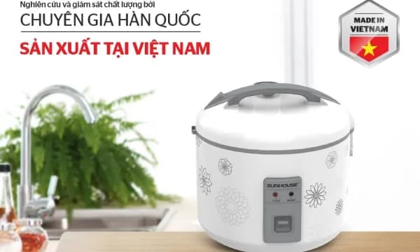 So sánh giá Nồi cơm nắp gài Sunhouse 1.8 lít SHD8603 rẻ nhất? - Ảnh 9