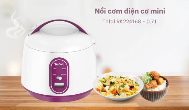 So sánh giá Nồi cơm nắp gài Tefal 0.7 lít RK224168 rẻ nhất? - Ảnh 8