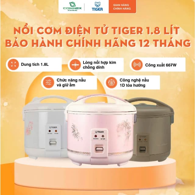 Top 1 so sánh giá Nồi cơm nắp gài Tiger 1.8 lít JNP-1800 - Tìm sản phẩm giá rẻ nhất - Ảnh 20