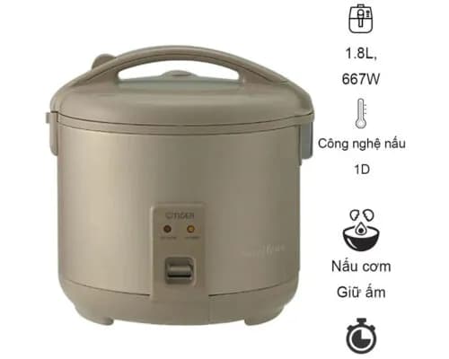 Top 1 so sánh giá Nồi cơm nắp gài Tiger 1.8 lít JNP-1800 - Tìm sản phẩm giá rẻ nhất - Ảnh 5