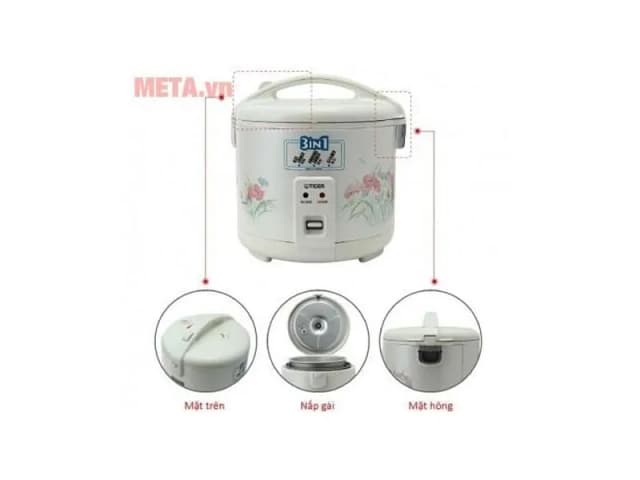 Top 1 so sánh giá Nồi cơm nắp gài Tiger 1.8 lít JNP-1800 - Tìm sản phẩm giá rẻ nhất - Ảnh 91