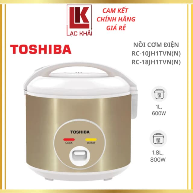 So sánh giá Nồi cơm nắp gài Toshiba 1.8 lít RC-18JH1TVN(N) rẻ nhất? - Ảnh 14