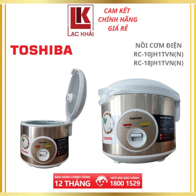 So sánh giá Nồi cơm nắp gài Toshiba 1 lít RC-10JH1TVN(N) rẻ nhất? - Ảnh 12