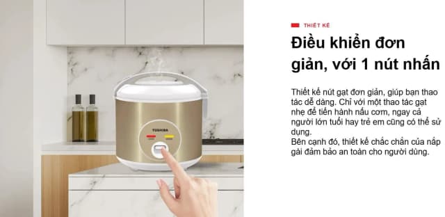 So sánh giá Nồi cơm nắp gài Toshiba 1 lít RC-10JH1TVN(N) rẻ nhất? - Ảnh 16