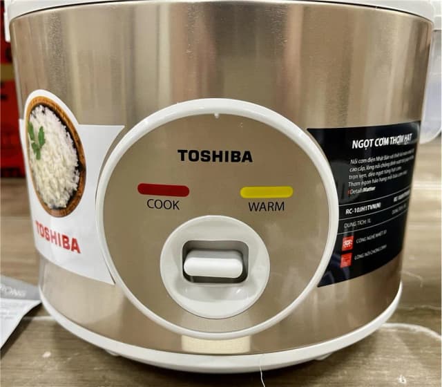 So sánh giá Nồi cơm nắp gài Toshiba 1 lít RC-10JH1TVN(N) rẻ nhất? - Ảnh 7