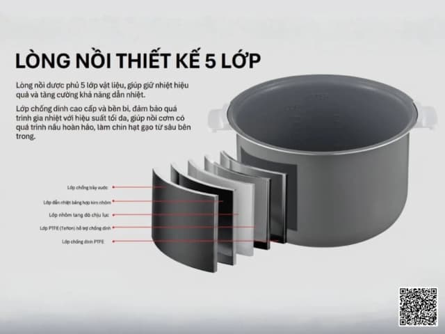 So sánh giá Nồi cơm nắp gài Toshiba 1.8 lít RC-18JRUVN(W) rẻ nhất? - Ảnh 10