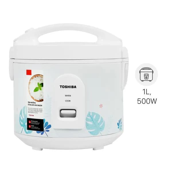 Nồi cơm nắp gài Toshiba 1 lít RC-10JH2PV(B) - Ảnh 9