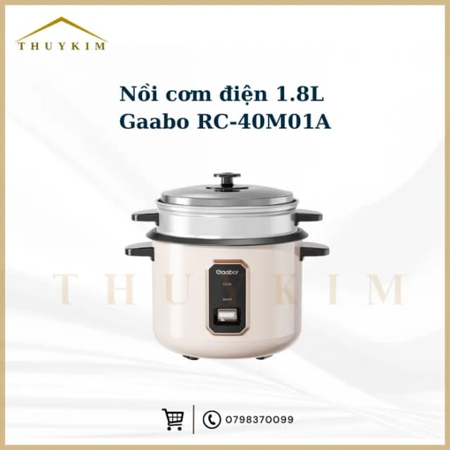 So sánh giá Nồi cơm nắp rời Gaabor 1.8 lít RC-40M01A rẻ nhất? - Ảnh 10