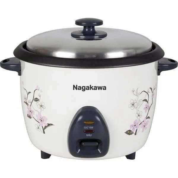 Nồi cơm nắp rời Nagakawa 1 lít NRC3831 - Giá rẻ nhất hôm nay - Ảnh 1
