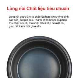 Nồi cơm nắp rời Paveden 5.6 lít PRC-619GR - Giá rẻ nhất hôm nay - Ảnh 15