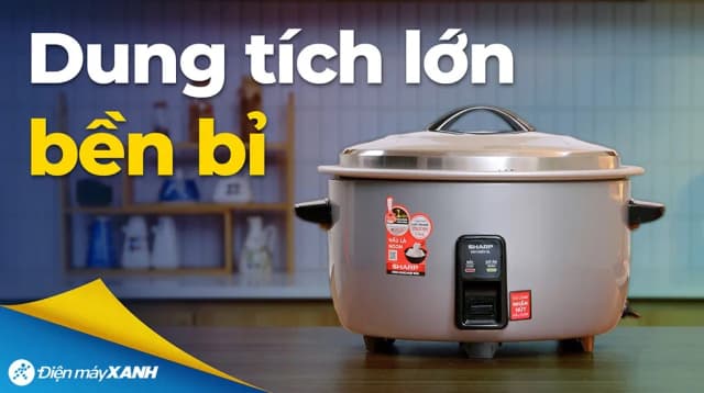 So sánh giá Nồi cơm nắp rời Sharp 7.8 lít KSH-H78V-SL rẻ nhất? - Ảnh 3