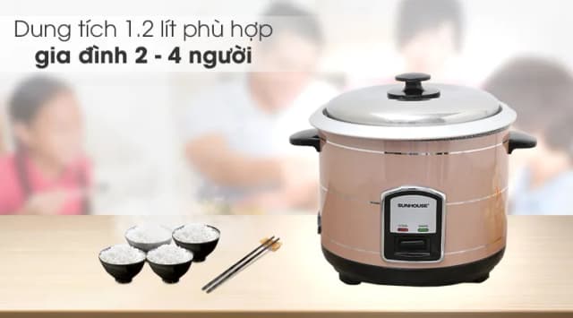 Top 1 so sánh giá Nồi cơm nắp rời Sunhouse 1.2 lít SHD8105 - Tìm sản phẩm giá rẻ nhất - Ảnh 17