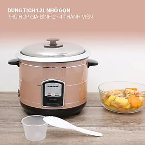 Top 1 so sánh giá Nồi cơm nắp rời Sunhouse 1.2 lít SHD8105 - Tìm sản phẩm giá rẻ nhất - Ảnh 9
