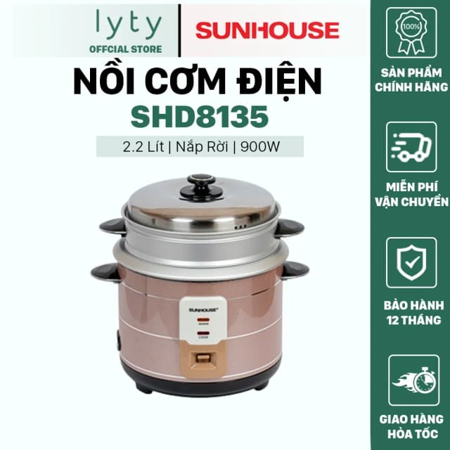 So sánh giá Nồi cơm nắp rời Sunhouse 1.8 lít SHD8125 rẻ nhất? - Ảnh 16