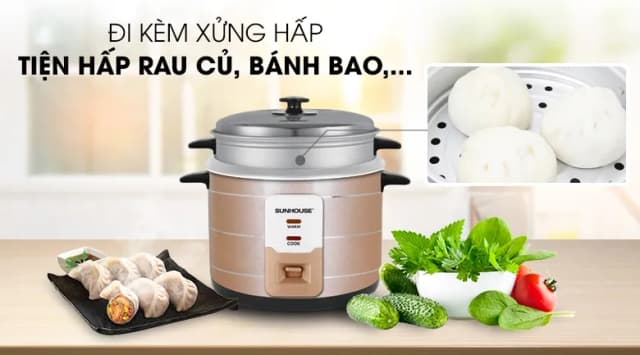 So sánh giá Nồi cơm nắp rời Sunhouse 1.8 lít SHD8125 rẻ nhất? - Ảnh 20
