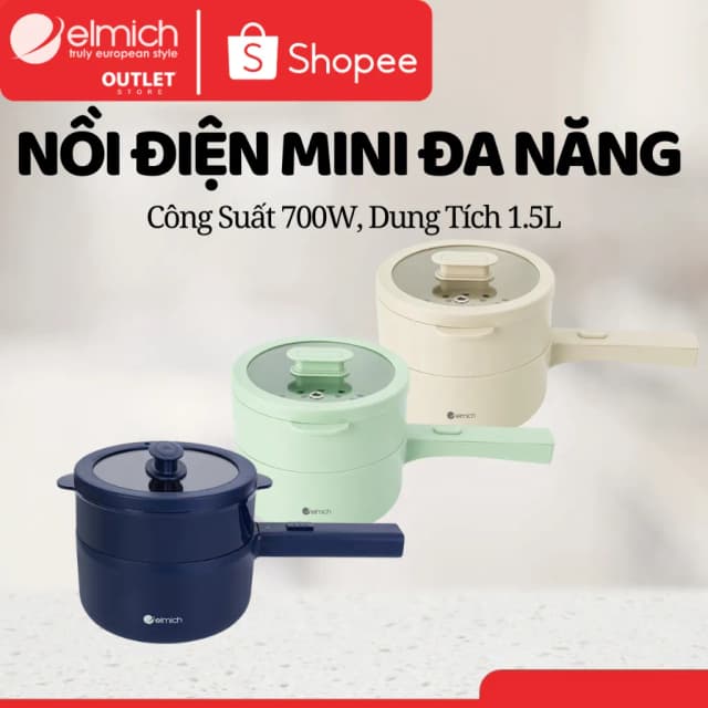 So sánh giá Nồi lẩu đa năng Elmich MPE-9121MG 1.5 lít rẻ nhất? - Ảnh 13