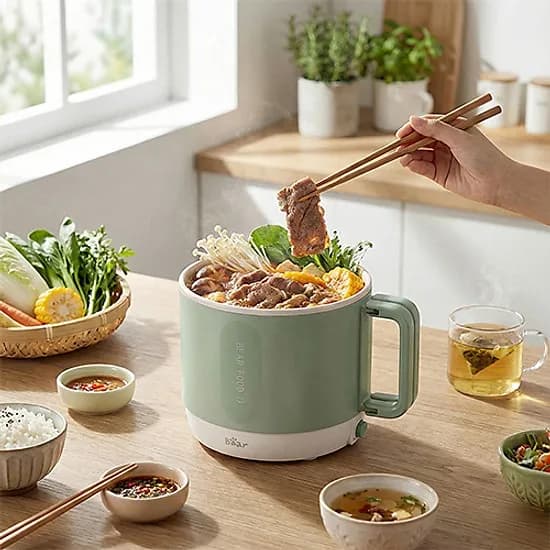 So sánh giá Nồi lẩu điện Bear MC-4H12H 1.2 lít rẻ nhất? - Ảnh 11