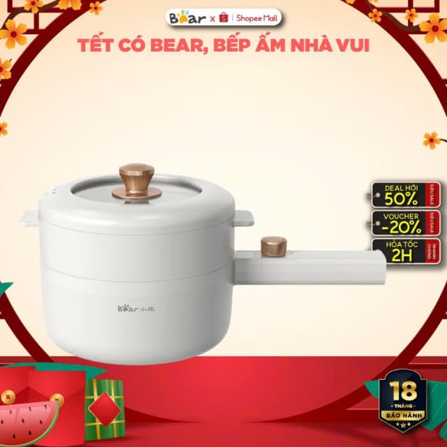 Top 1 so sánh giá Nồi lẩu điện Bear MC-4H16G 1.6 lít - Tìm sản phẩm giá rẻ nhất - Ảnh 16