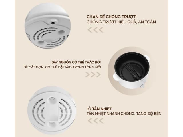 So sánh giá Nồi lẩu điện đa năng AQUA AQS-EP3Y 2.4 lít rẻ nhất? - Ảnh 16