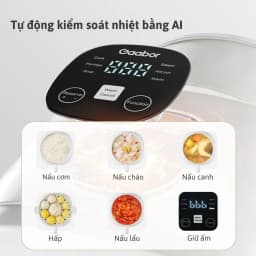 Nồi lẩu điện đa năng Gaabor EC-30T01A 3 lít - Giá rẻ nhất hôm nay - Ảnh 2