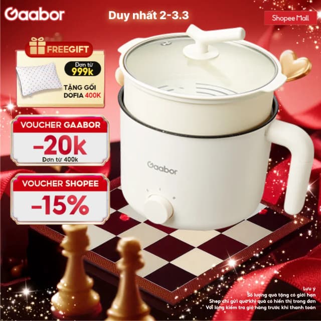 So sánh giá Nồi lẩu điện Gaabor EC-15M01A 1.5 lít rẻ nhất? - Ảnh 19