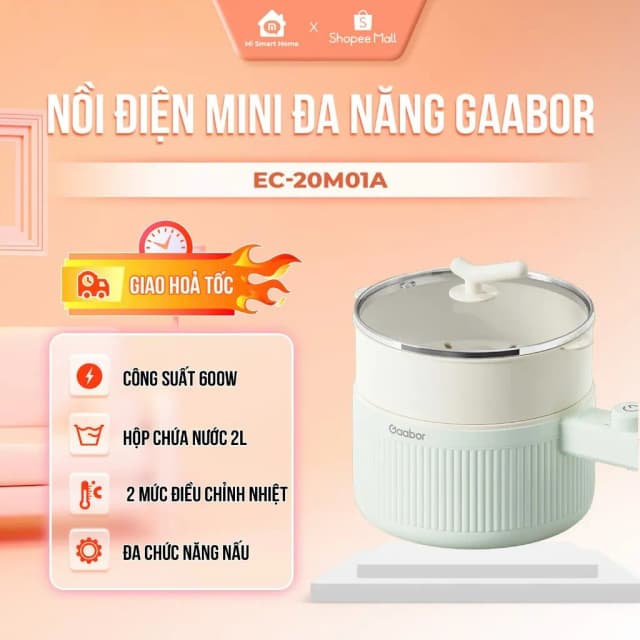 So sánh giá Nồi lẩu điện Gaabor EC-15M01A 1.5 lít rẻ nhất? - Ảnh 6