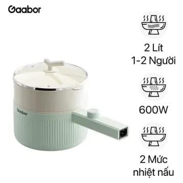 Nồi lẩu điện Gaabor EC-20M01A 2 lít - Giá rẻ nhất hôm nay - Ảnh 2