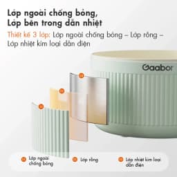 Nồi lẩu điện Gaabor EC-20M01A 2 lít - Giá rẻ nhất hôm nay - Ảnh 11