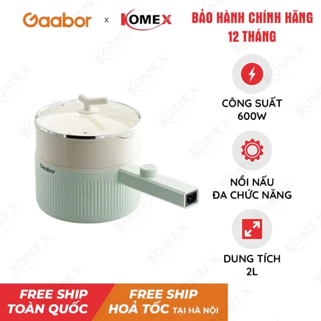 So sánh giá Nồi lẩu điện Gaabor EC-20M01A 2 lít rẻ nhất? - Ảnh 7