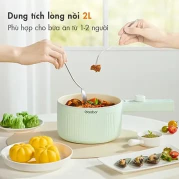 So sánh giá Nồi lẩu điện Gaabor EC-20M01A 2 lít rẻ nhất? - Ảnh 9