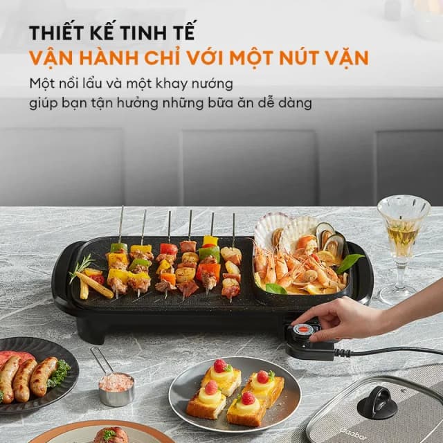 So sánh giá Nồi lẩu điện Gaabor GH-M13A 2 lít rẻ nhất? - Ảnh 14