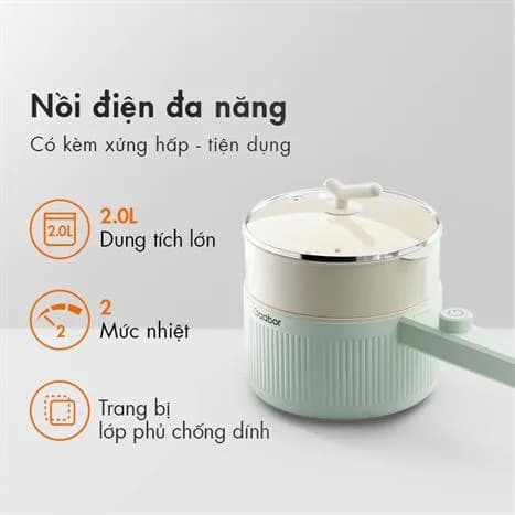 So sánh giá Nồi lẩu điện Gaabor GH-M13A 2 lít rẻ nhất? - Ảnh 15