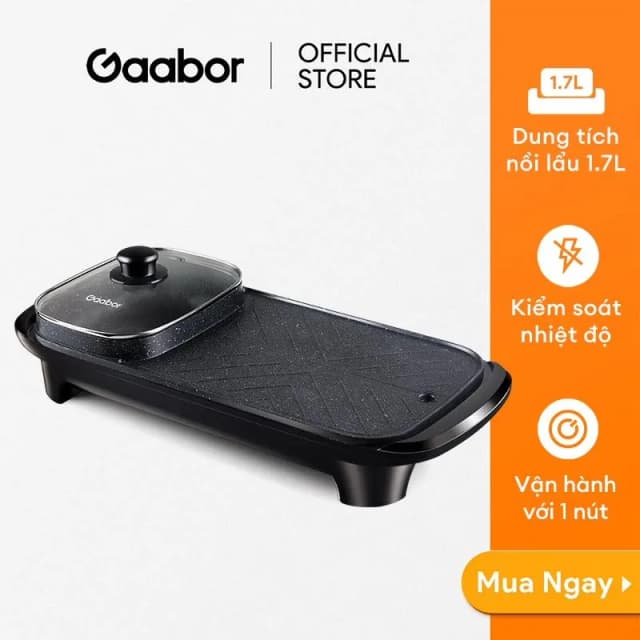 So sánh giá Nồi lẩu điện Gaabor GH-M13A 2 lít rẻ nhất? - Ảnh 5