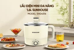 So sánh giá Nồi lẩu điện Sunhouse SHD4516 1.6 lít - Tìm sản phẩm giá rẻ nhất - Ảnh 3