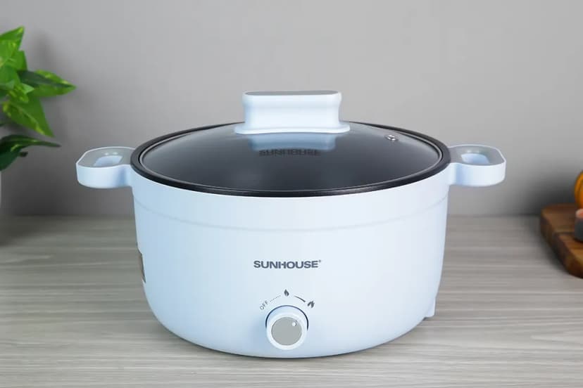 So sánh giá Nồi lẩu điện Sunhouse SHD4516 1.6 lít - Tìm sản phẩm giá rẻ nhất - Ảnh 6